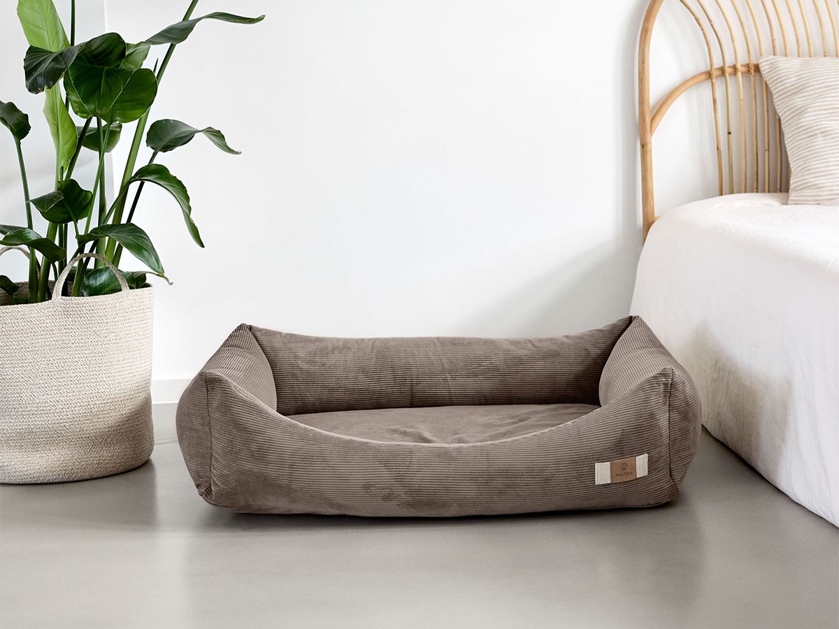 PALOPA Dog Bed Cotton / パロパ 犬用コットンベッド コーデュロイ生地（ウォルナット） （インテリア雑貨 > ペット用品） 2