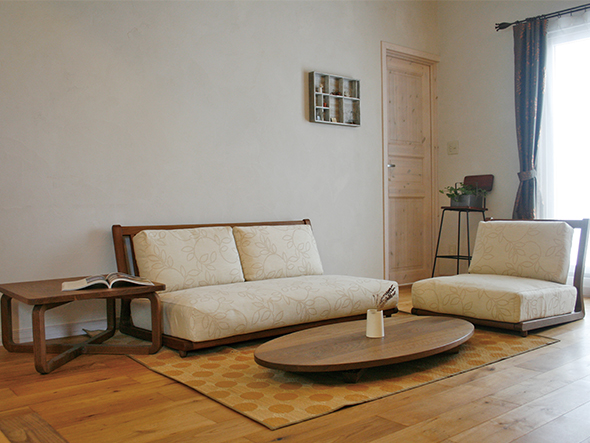 NAGANO INTERIOR LARGO
stool sofa / ナガノインテリア ラーゴ
スツール ソファ LC306-1S （ソファ > オットマン） 3