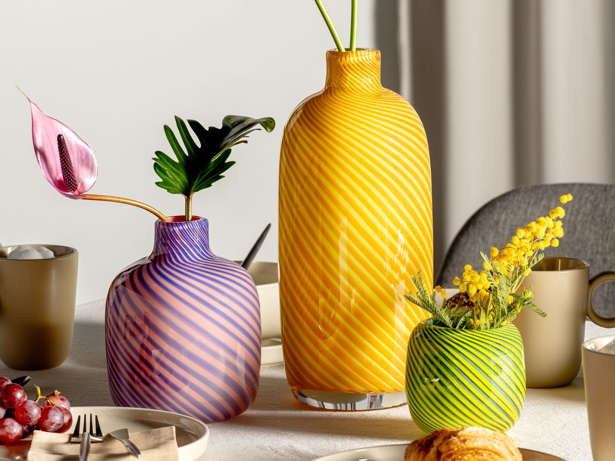 LEONARDO FILO Vase / レオナルド フィーロ ベース（グリーン） （花器・プランター・グリーン > 花瓶・フラワーベース） 5