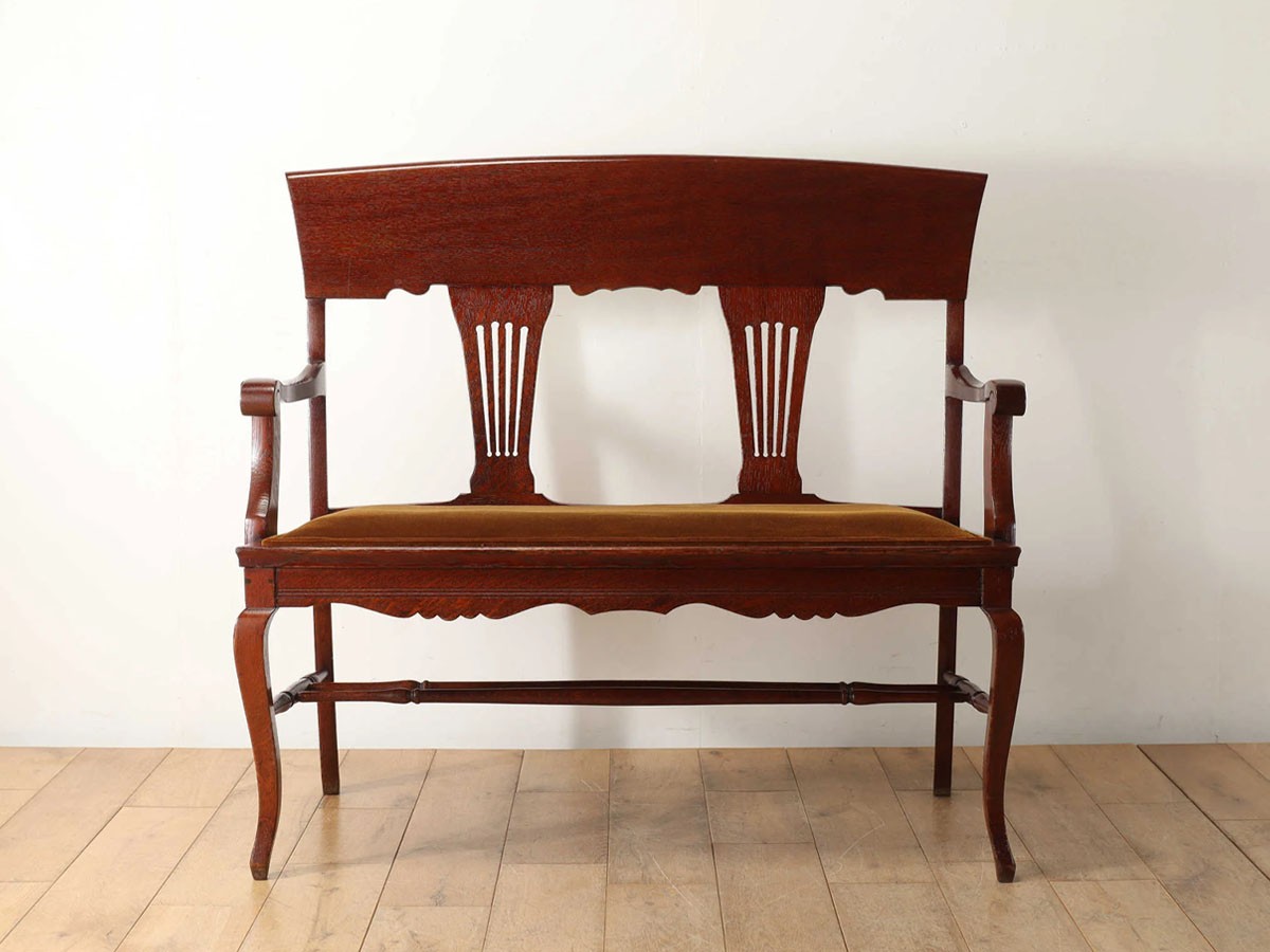 Real Antique 
Edwardian Settee 5