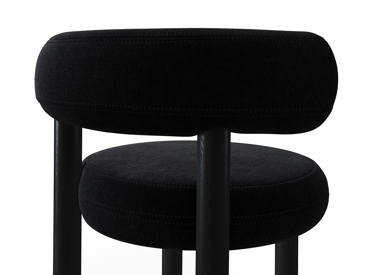 Tom Dixon. Fat Dining Chair Wood / トム・ディクソン ファット ダイニングチェア 木脚 （チェア・椅子 > ダイニングチェア） 50