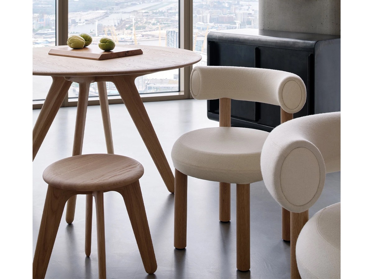 Tom Dixon. Fat Dining Chair Wood / トム・ディクソン ファット ダイニングチェア 木脚 （チェア・椅子 > ダイニングチェア） 19