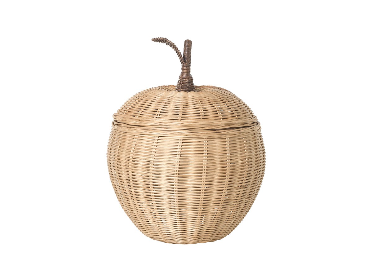 Ferm Living Apple Braided Storage / ファームリビング アップル ブレイデッドストレージ L （雑貨・その他インテリア家具 > 収納ボックス・収納ケース） 1