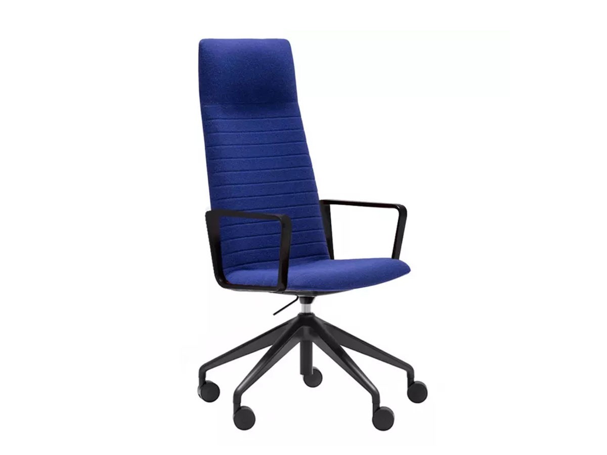 Andreu World Flex Executive High Back Armchair / アンドリュー・ワールド フレックス エグゼクティブ SO1867
ハイバック アームチェア キャスターベース サーモポリマー製 （チェア・椅子 > オフィスチェア・デスクチェア） 1