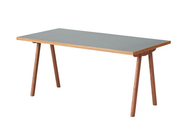 ENEN KUUM Table / エネン クーム テーブル 木脚 V字 幅160cm （テーブル > ダイニングテーブル） 3