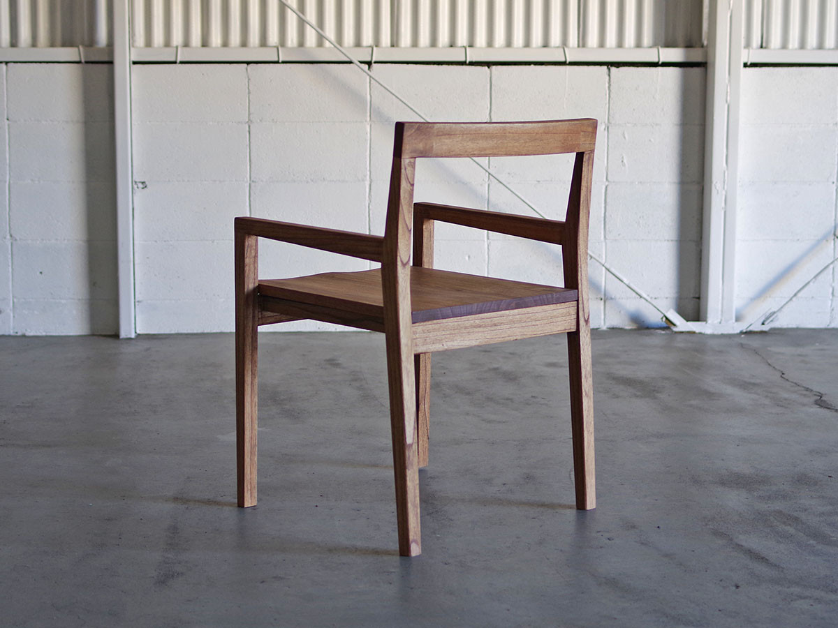 LIFE FURNITURE SQ WOODEN CHAIR / ライフファニチャー SQ ウッデンチェア （チェア・椅子 > ダイニングチェア） 4