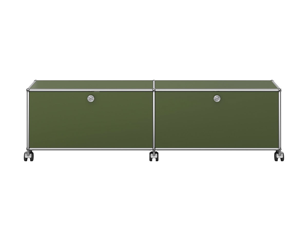USM USM Haller
TV Board / ユーエスエム USMハラー テレビボード
W / D / H：1523 / 373 / 430mm
ドロップダウンドア × 2、キャスター付き （テレビボード・テレビ台 > テレビ台・ローボード） 15