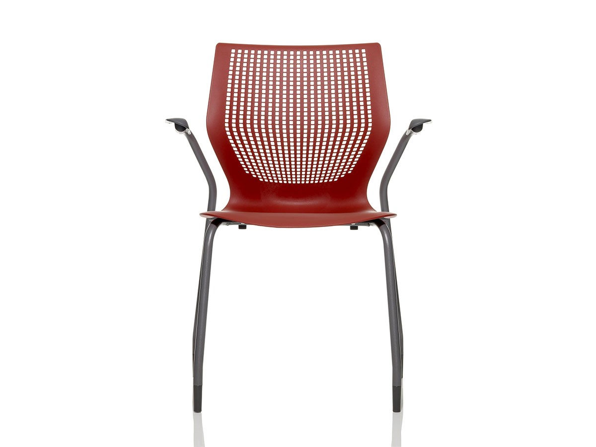 Knoll Office MultiGeneration Chair / ノルオフィス マルチジェネレーション チェア 
スタッキングベース 固定肘 グライド脚 （チェア・椅子 > オフィスチェア・デスクチェア） 21