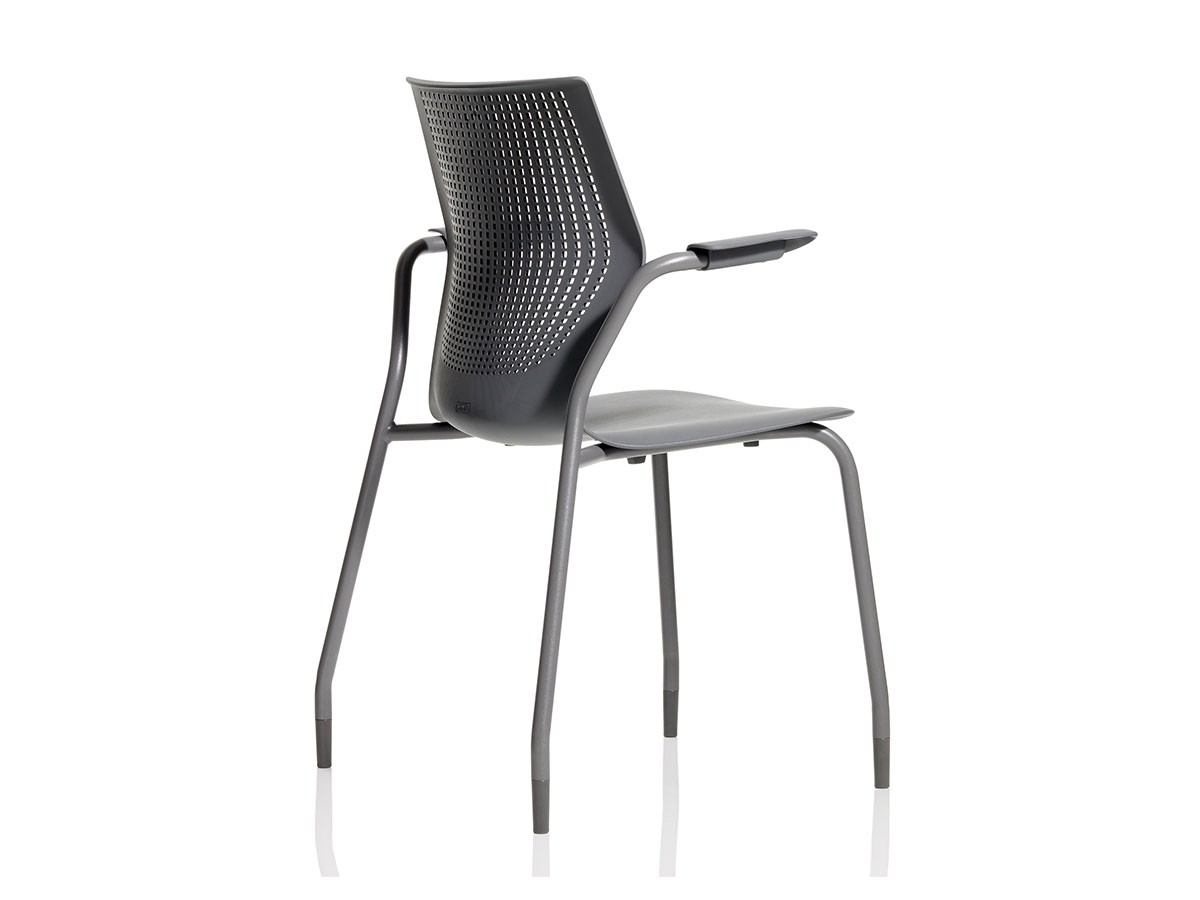 Knoll Office MultiGeneration Chair / ノルオフィス マルチジェネレーション チェア 
スタッキングベース 固定肘 グライド脚 （チェア・椅子 > オフィスチェア・デスクチェア） 38