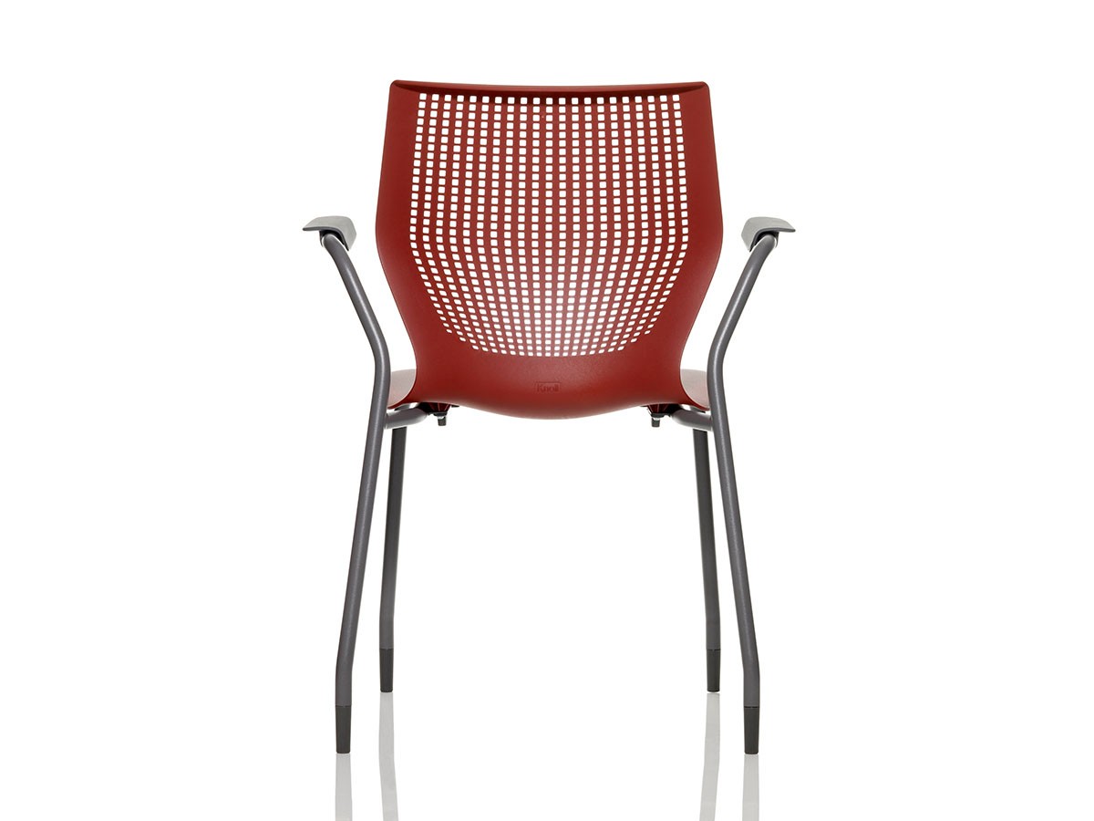 Knoll Office MultiGeneration Chair / ノルオフィス マルチジェネレーション チェア 
スタッキングベース 固定肘 グライド脚 （チェア・椅子 > オフィスチェア・デスクチェア） 24