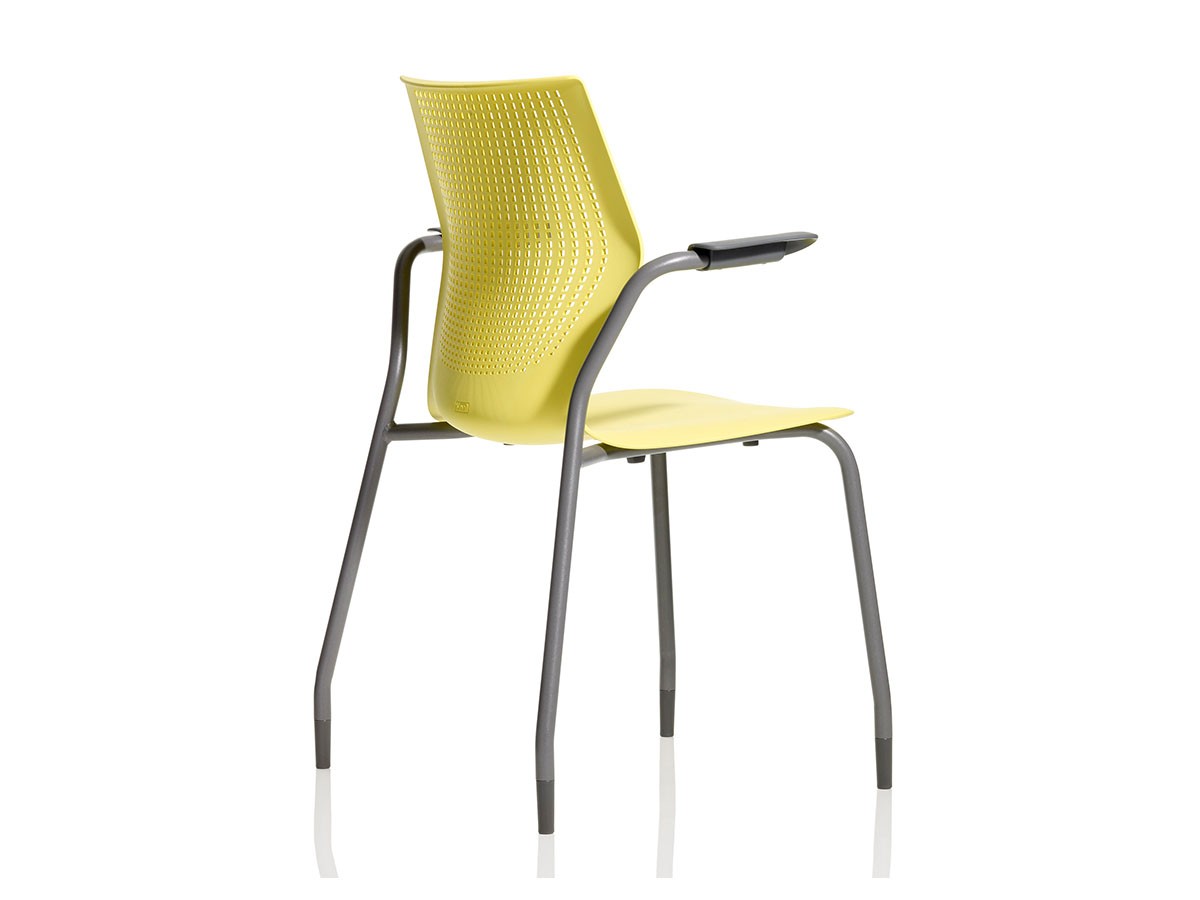 Knoll Office MultiGeneration Chair / ノルオフィス マルチジェネレーション チェア 
スタッキングベース 固定肘 グライド脚 （チェア・椅子 > オフィスチェア・デスクチェア） 29
