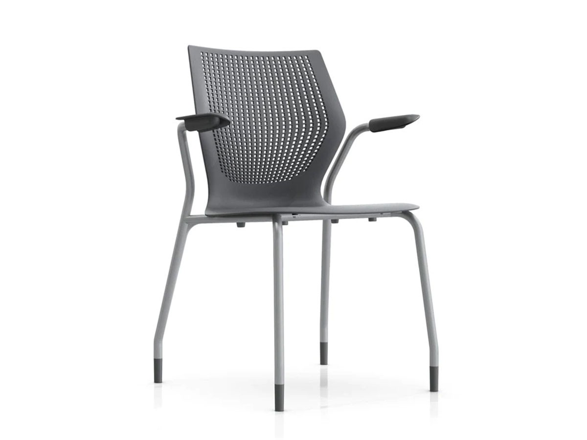 Knoll Office MultiGeneration Chair / ノルオフィス マルチジェネレーション チェア 
スタッキングベース 固定肘 グライド脚 （チェア・椅子 > オフィスチェア・デスクチェア） 39