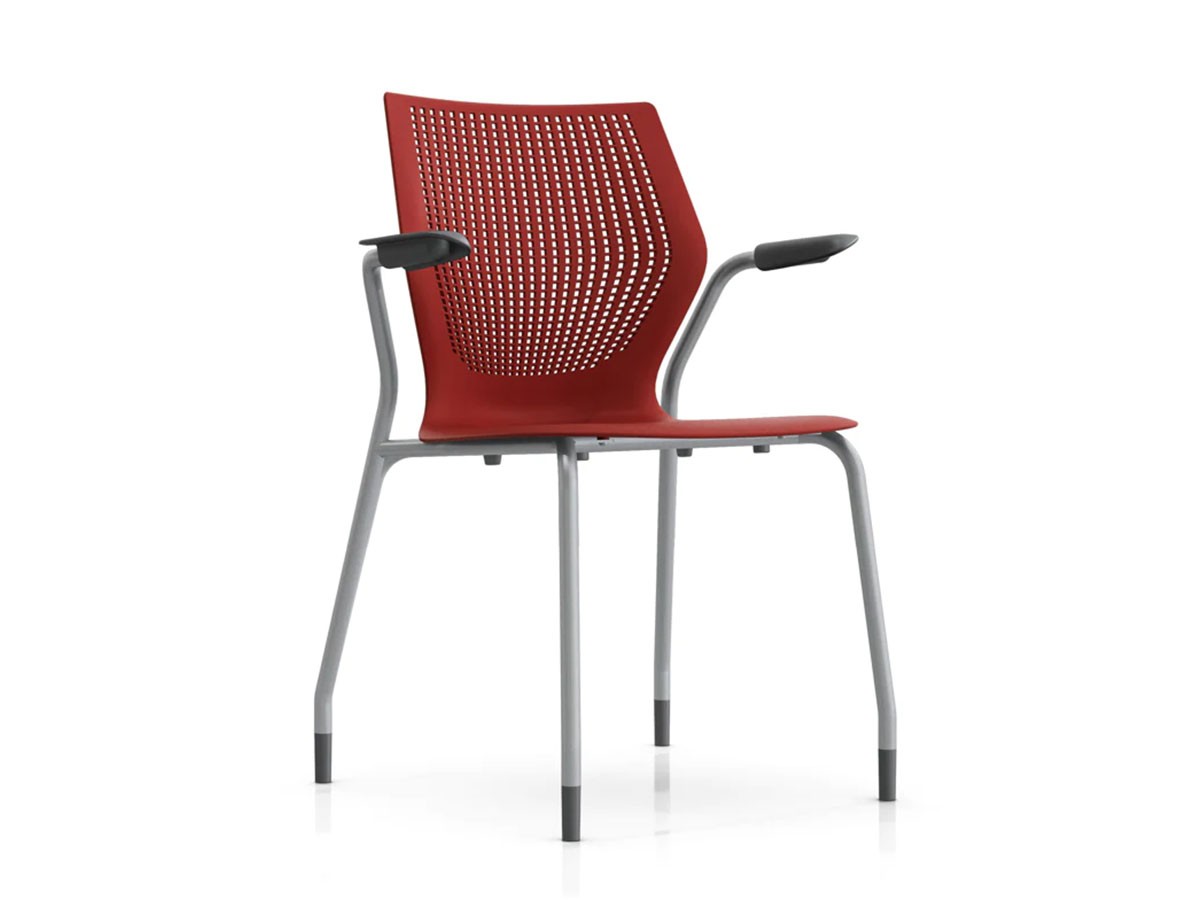 Knoll Office MultiGeneration Chair / ノルオフィス マルチジェネレーション チェア 
スタッキングベース 固定肘 グライド脚 （チェア・椅子 > オフィスチェア・デスクチェア） 25