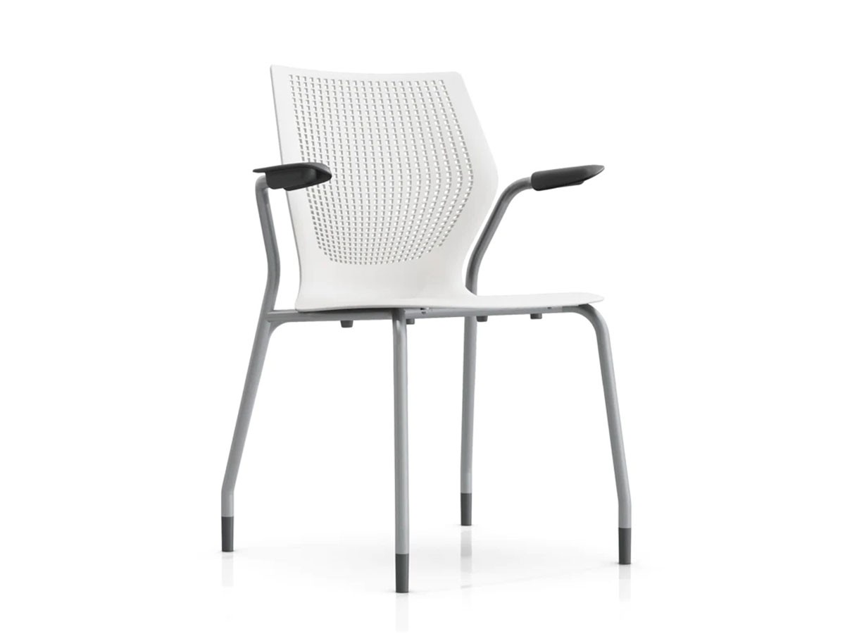 Knoll Office MultiGeneration Chair / ノルオフィス マルチジェネレーション チェア 
スタッキングベース 固定肘 グライド脚 （チェア・椅子 > オフィスチェア・デスクチェア） 32