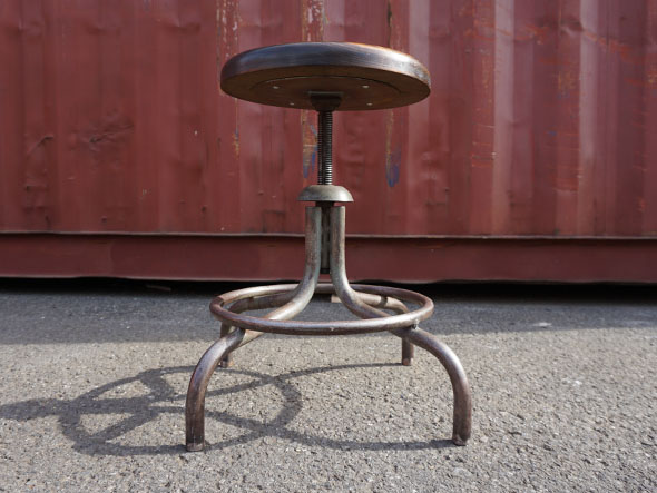 RE : Store Fixture UNITED ARROWS LTD. Spindle Stool / リ ストア フィクスチャー ユナイテッドアローズ スピンドル スツール A （チェア・椅子 > スツール） 4