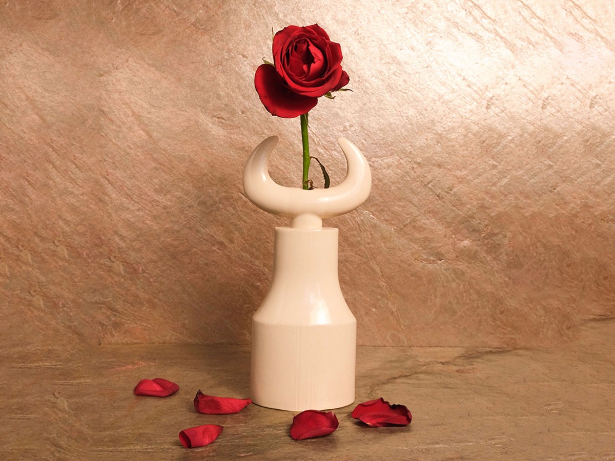 ryo murata Ernesto / リョウ ムラタ エルネスト（ホワイト） （花器・プランター・グリーン > 花瓶・フラワーベース） 1
