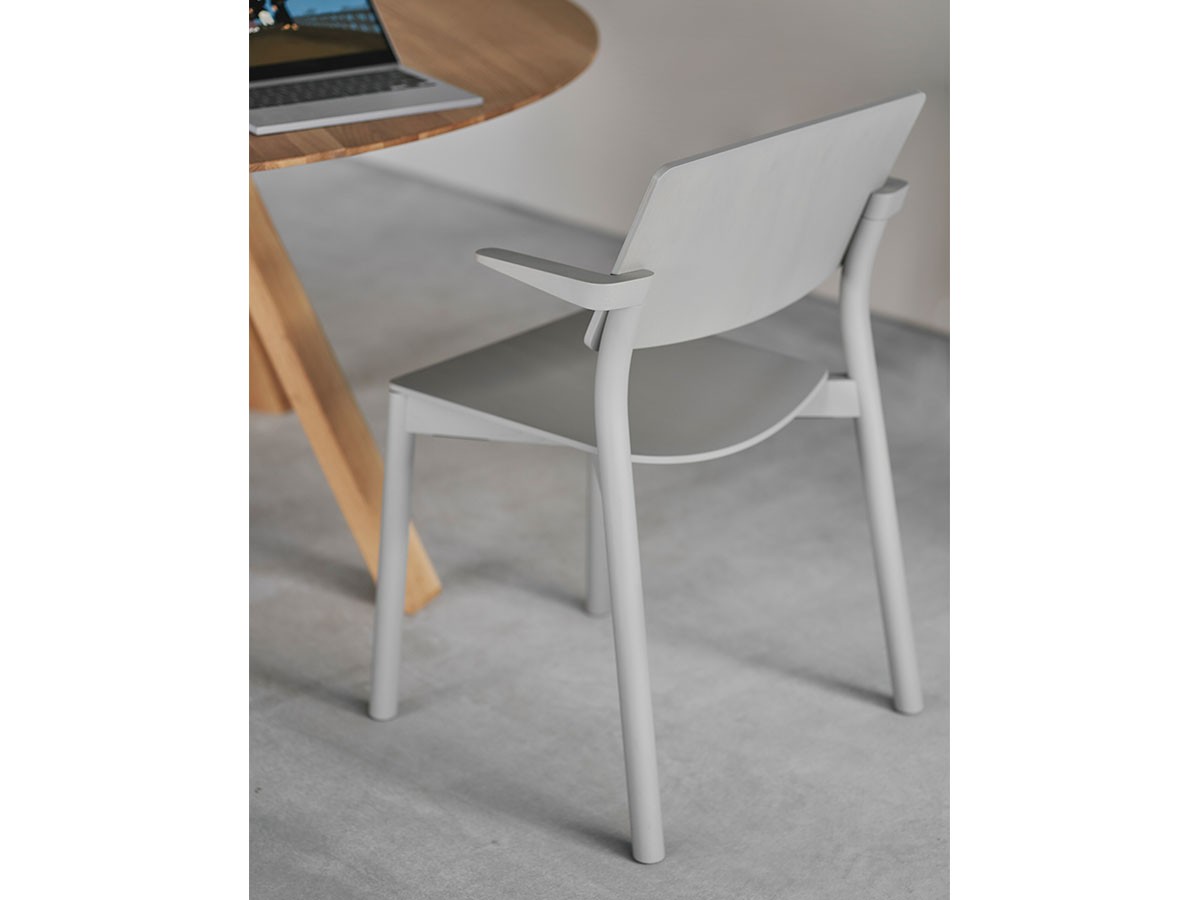 KARIMOKU NEW STANDARD PANORAMA ARMCHAIR / カリモクニュースタンダード パノラマアームチェア （チェア・椅子 > ダイニングチェア） 13