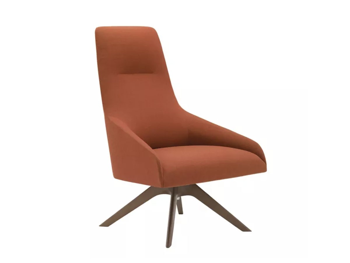 Andreu World Alya
High Back Lounge Chair / アンドリュー・ワールド アリヤ BU1521
ハイバック ラウンジチェア 回転式木脚 （チェア・椅子 > ラウンジチェア） 13