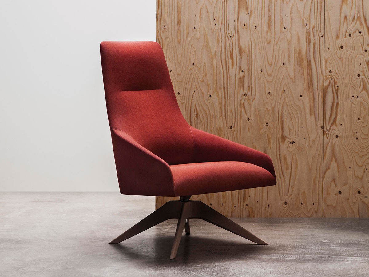 Andreu World Alya
High Back Lounge Chair / アンドリュー・ワールド アリヤ BU1521
ハイバック ラウンジチェア 回転式木脚 （チェア・椅子 > ラウンジチェア） 10