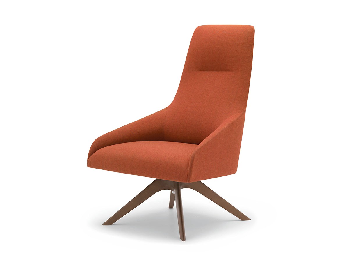 Andreu World Alya
High Back Lounge Chair / アンドリュー・ワールド アリヤ BU1521
ハイバック ラウンジチェア 回転式木脚 （チェア・椅子 > ラウンジチェア） 2