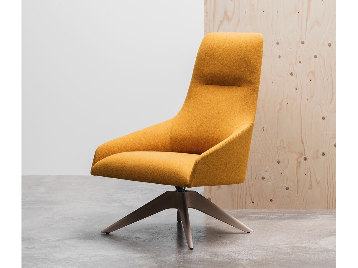 Andreu World Alya
High Back Lounge Chair / アンドリュー・ワールド アリヤ BU1521
ハイバック ラウンジチェア 回転式木脚 （チェア・椅子 > ラウンジチェア） 11