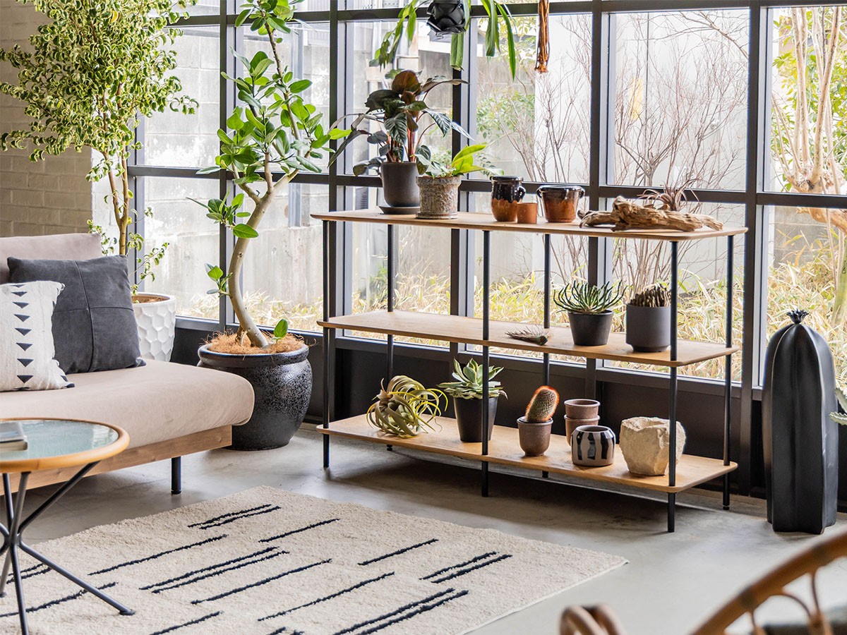 Easy Life SERVO SHELF OVAL / イージーライフ サーボ シェルフ オーバル 幅150cm （収納家具 > ラック・シェルフ） 2