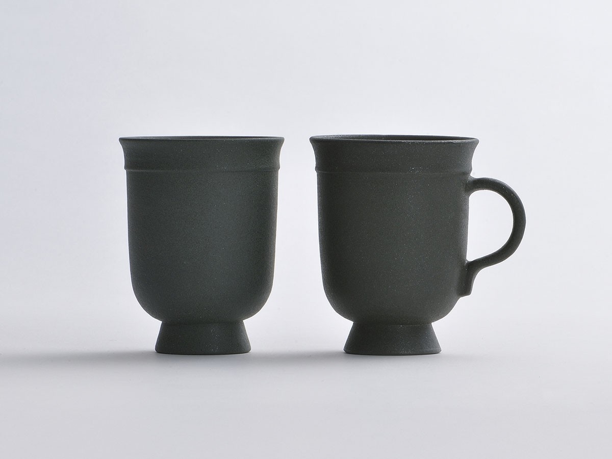 MISHIM POTTERY CREATION calm cup / ミシンポタリークリエイション カーム カップ（ネロ） （食器・テーブルウェア > マグカップ） 8