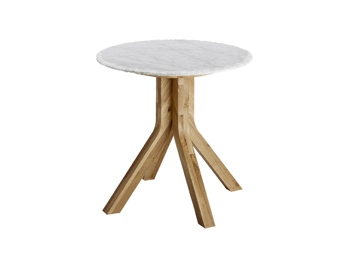 Bleu nature STONECRUMB TALL SIDE TABLE WHITE / ブルーナチュール