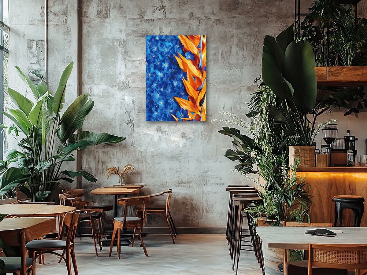 YOKO Takeuchi Geometric Bicolor Strelizia / ヨウコ タケウチ ジオメトリック ストレリチア レクタングルXL （アート・オブジェ > フォトパネル・フォトアート） 2