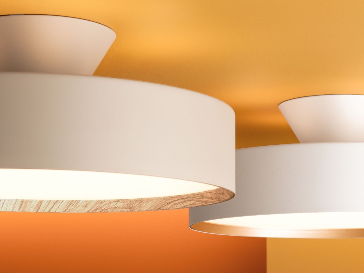 LED Ceiling Lamp / LED シーリングランプ（クレイ・ベージュ + ナチュラルウッド） （ライト・照明 > シーリングライト） 4