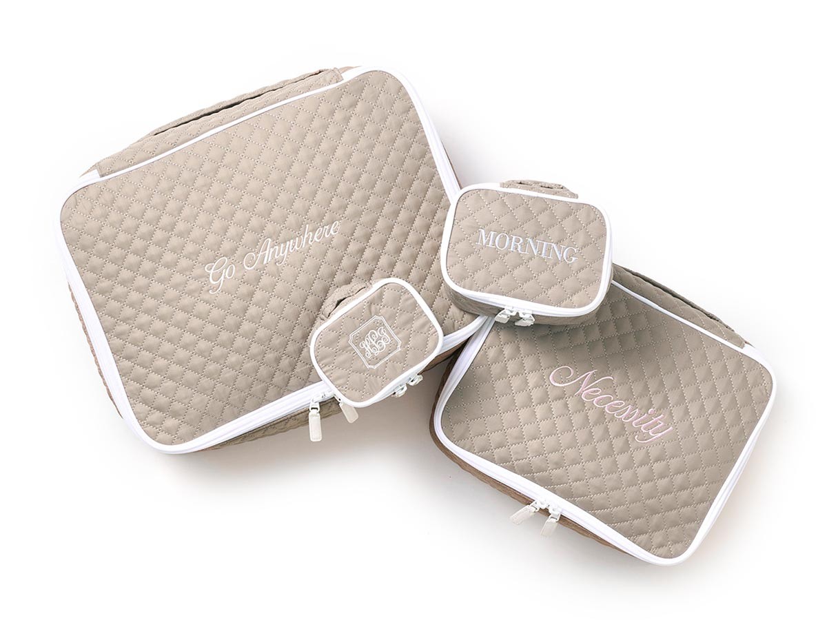 HOTEL LIKE INTERIOR Diamond Quilt Pouch