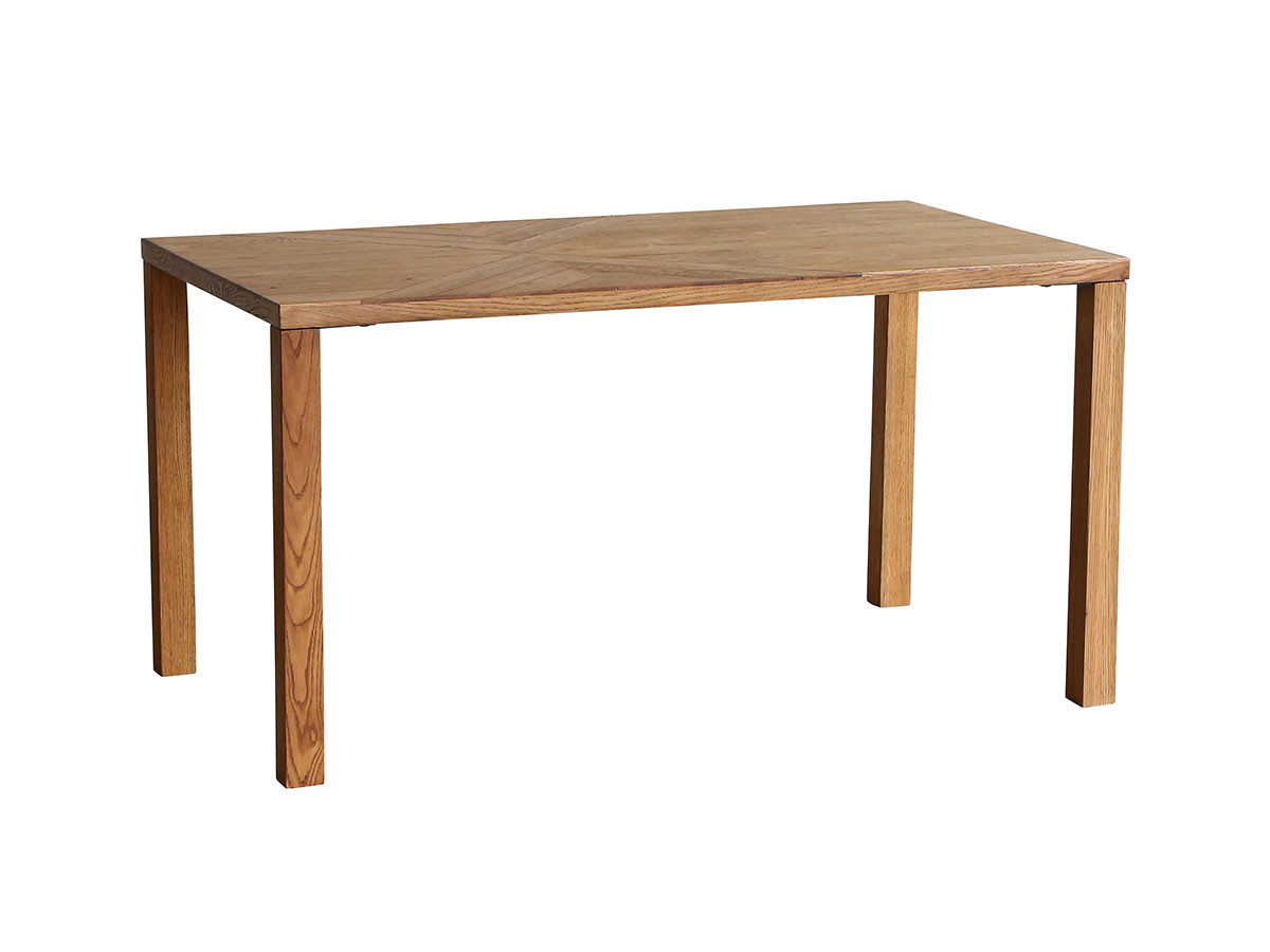 Knot antiques GYPSY DINING TABLE / ノットアンティークス ジプシー ダイニングテーブル
アシンメトリー柄天板 + No.1脚（木角脚） （テーブル > ダイニングテーブル） 1