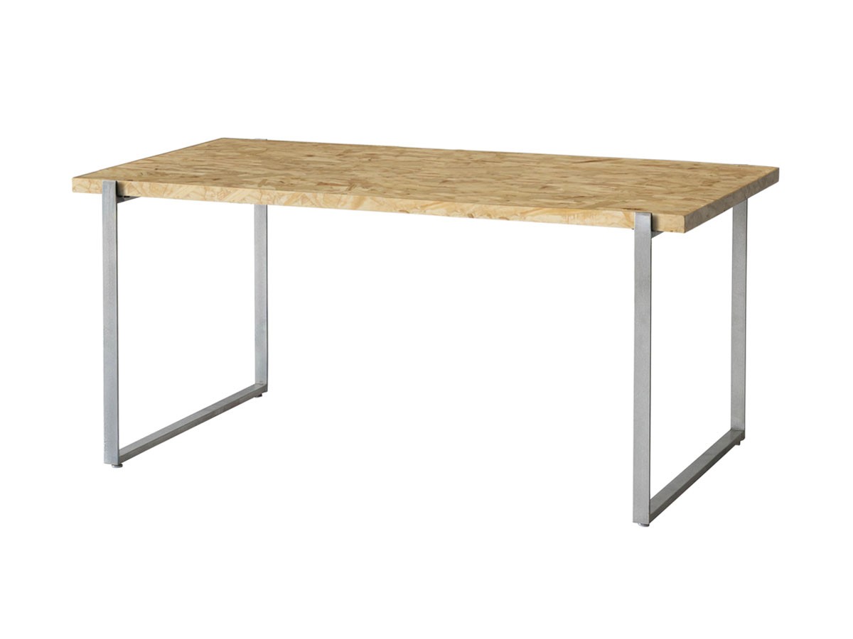 Knot antiques MATERIA DINING TABLE / ノットアンティークス マテリア ダイニングテーブル
OSB天板 + No.4脚（ロの字脚） （テーブル > ダイニングテーブル） 5