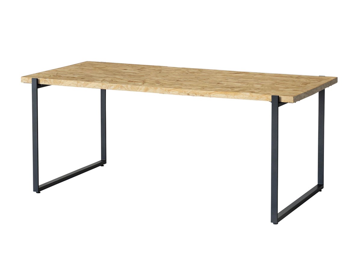 Knot antiques MATERIA DINING TABLE / ノットアンティークス マテリア ダイニングテーブル
OSB天板 + No.4脚（ロの字脚） （テーブル > ダイニングテーブル） 3