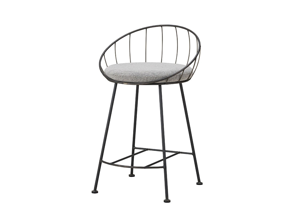 杉山製作所 Hoop Counter Chair / すぎやませいさくしょ フープ カウンターチェア （チェア・椅子 > カウンターチェア・バーチェア） 2