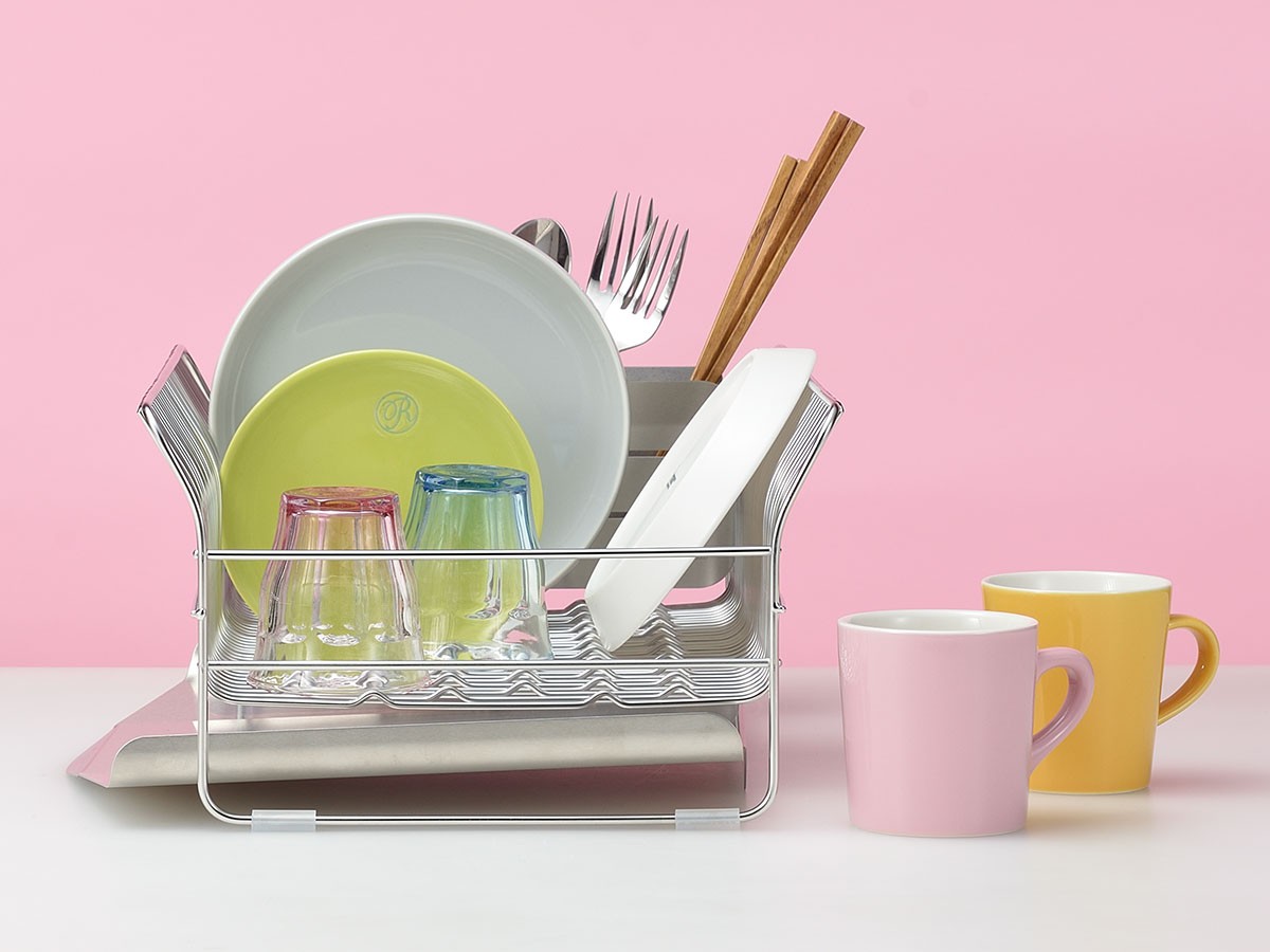 Dish Drainer / 水切りラック 縦置きコンパクトタイプ #119522 （キッチン家電・キッチン用品 > 水切りカゴ・キッチンラック） 11
