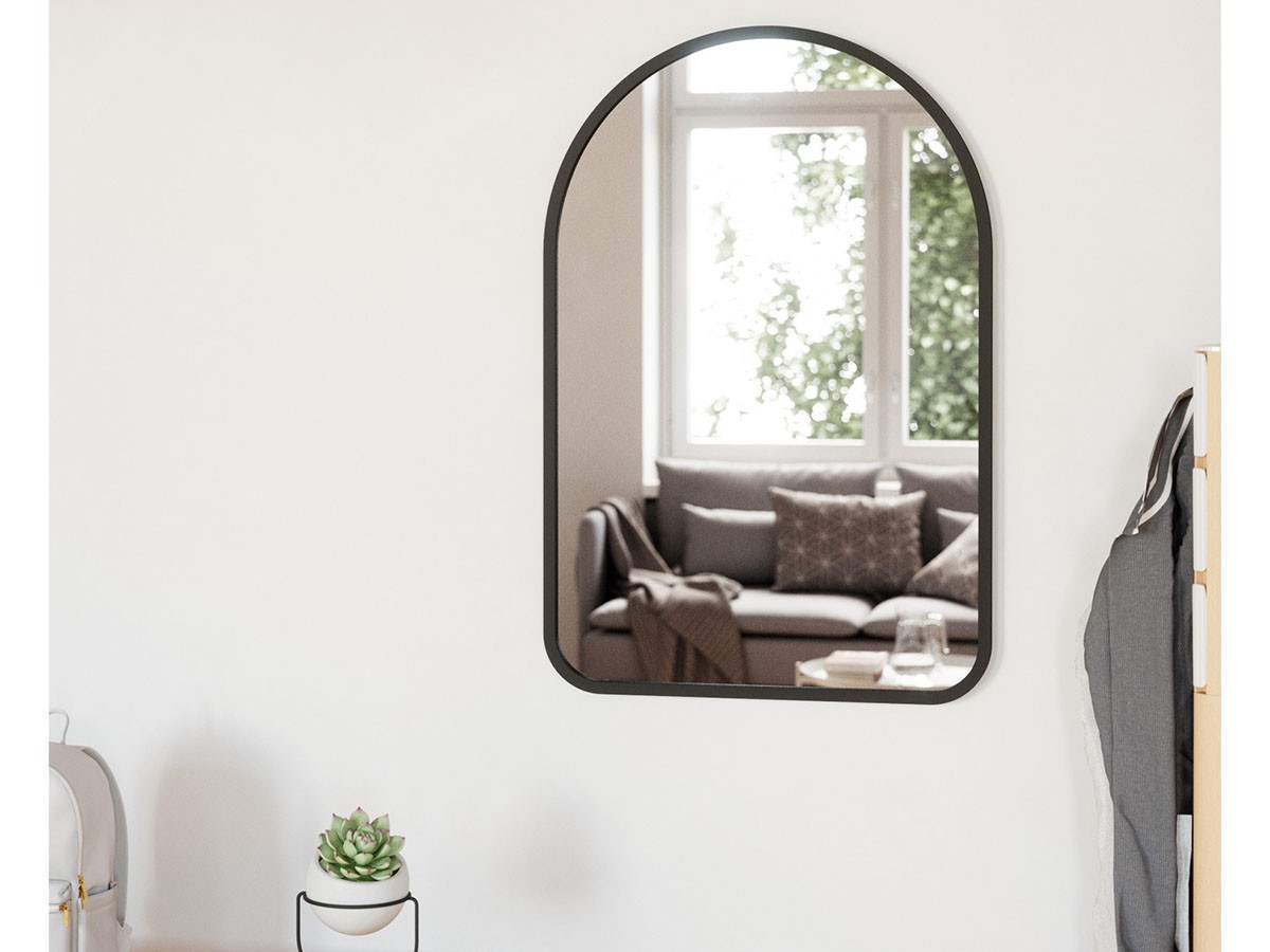 Umbra Hub Arched Mirror / アンブラ ハブ アーチド ミラー （ミラー・ドレッサー > 壁掛けミラー・壁掛け鏡） 3