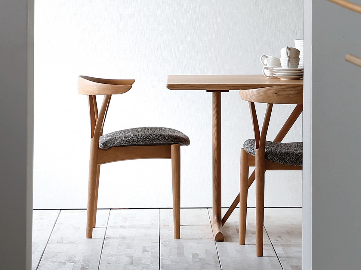 日進木工 SCOP Peace Chair / にっしんもっこう スコップ ピースチェア ハイタイプ （チェア・椅子 > ダイニングチェア） 2