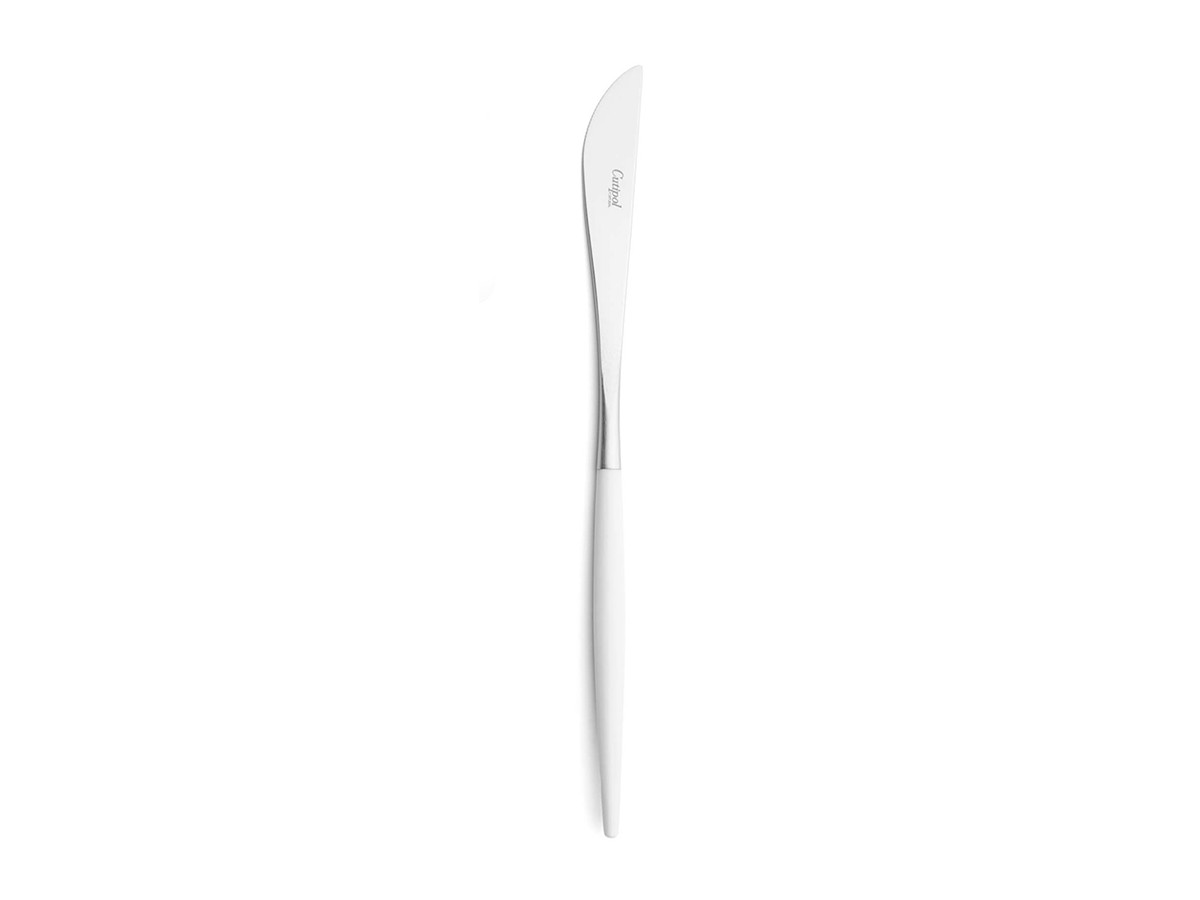 Cutipol GOA Cutlery Set / クチポール ゴア ディナー6本セット（ホワイト × シルバー） （食器・テーブルウェア > カトラリー） 6