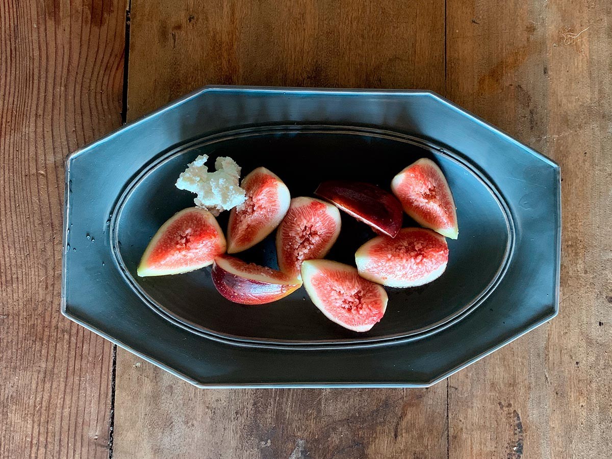 MISHIM POTTERY CREATION StiLL octagon “year”plate L 2026 / ミシンポタリークリエイション スティル オクタゴン イヤープレート L 2026（藍墨茶） （食器・テーブルウェア > 皿・プレート） 9