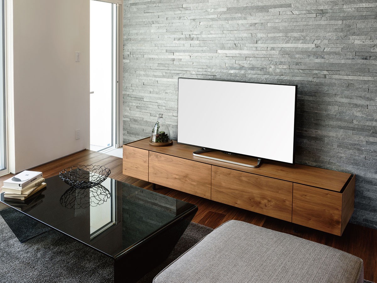 SHIKI FLOAT TV BOARD / シキ フロート テレビボード 突板天板 （テレビボード・テレビ台 > テレビ台・ローボード） 4