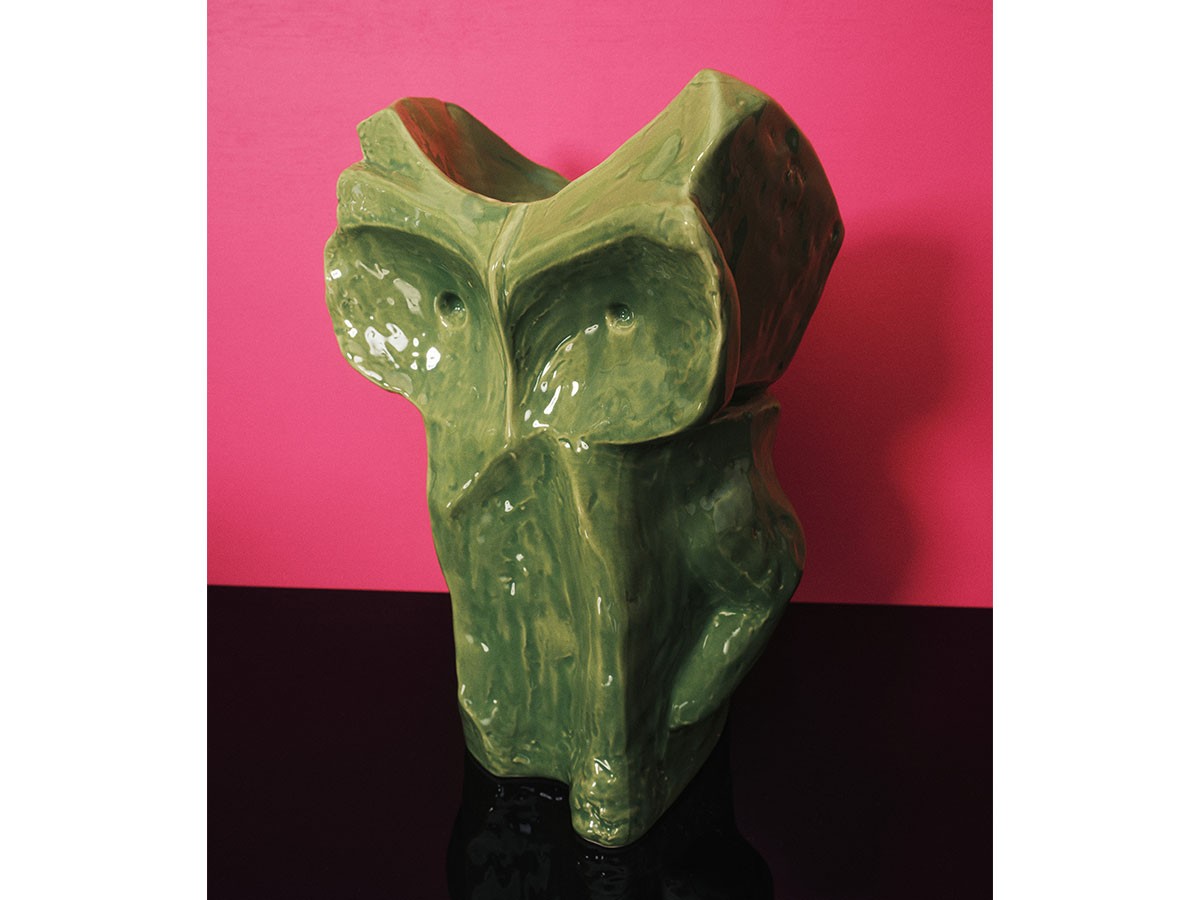 AFTER MIDNIGHT by MARNI
Owl Vase L / アフターミッドナイト バイ マルニ
フクロウベース L （花器・プランター・グリーン > 花瓶・フラワーベース） 18