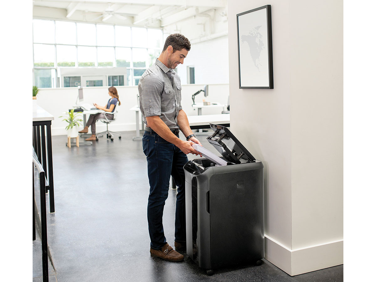 Fellowes 600M Auto Feed Shredder / フェローズ 600M オートフィードシュレッダー （デザイン家電・オーディオ > シュレッダー） 3