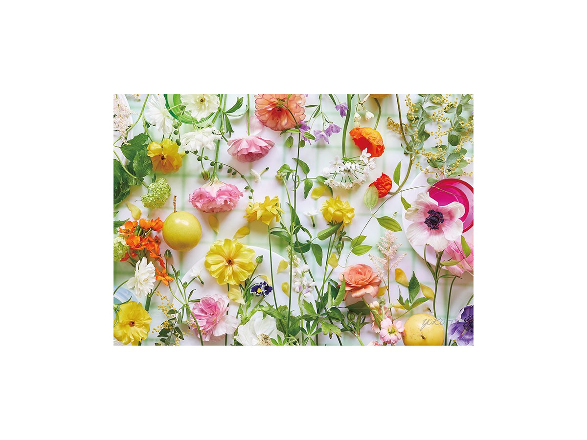 Geometric Chekered Pastel