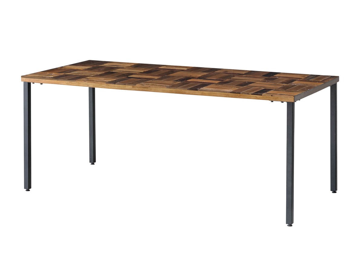 Knot antiques MATERIA DINING TABLE / ノットアンティークス マテリア ダイニングテーブル
チェス柄天板 + No.3脚（角脚） （テーブル > ダイニングテーブル） 3