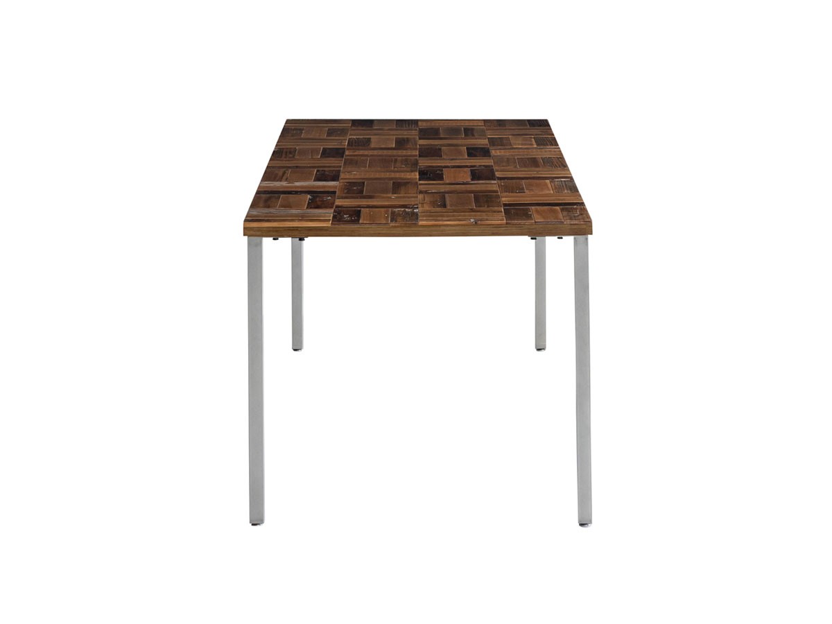 Knot antiques MATERIA DINING TABLE / ノットアンティークス マテリア ダイニングテーブル
チェス柄天板 + No.3脚（角脚） （テーブル > ダイニングテーブル） 35