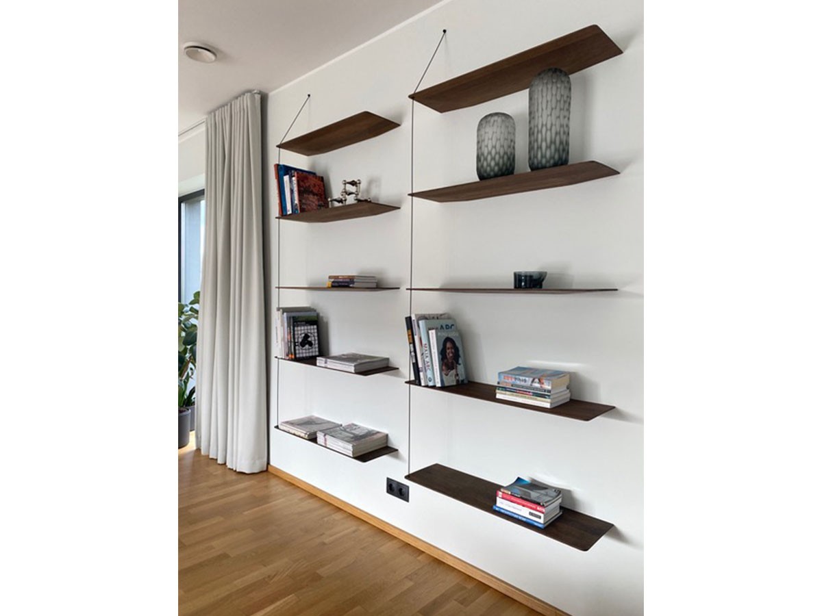 WOUD STEDGE SHELF / ウッド ステッジ シェルフ 80cm - インテリア