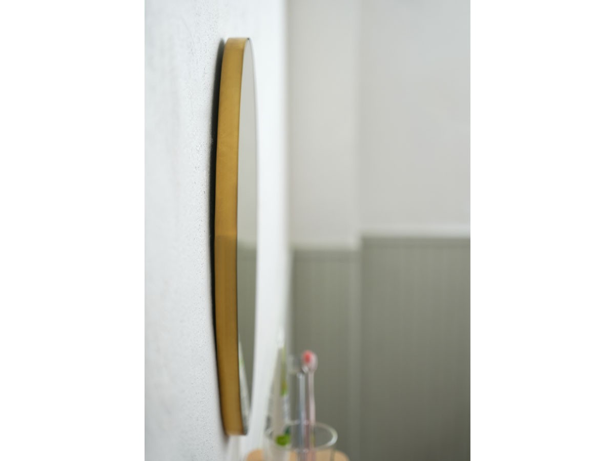 Brass Oval Mirror / ブラス オーバルミラー （ミラー・ドレッサー > 壁掛けミラー・壁掛け鏡） 6