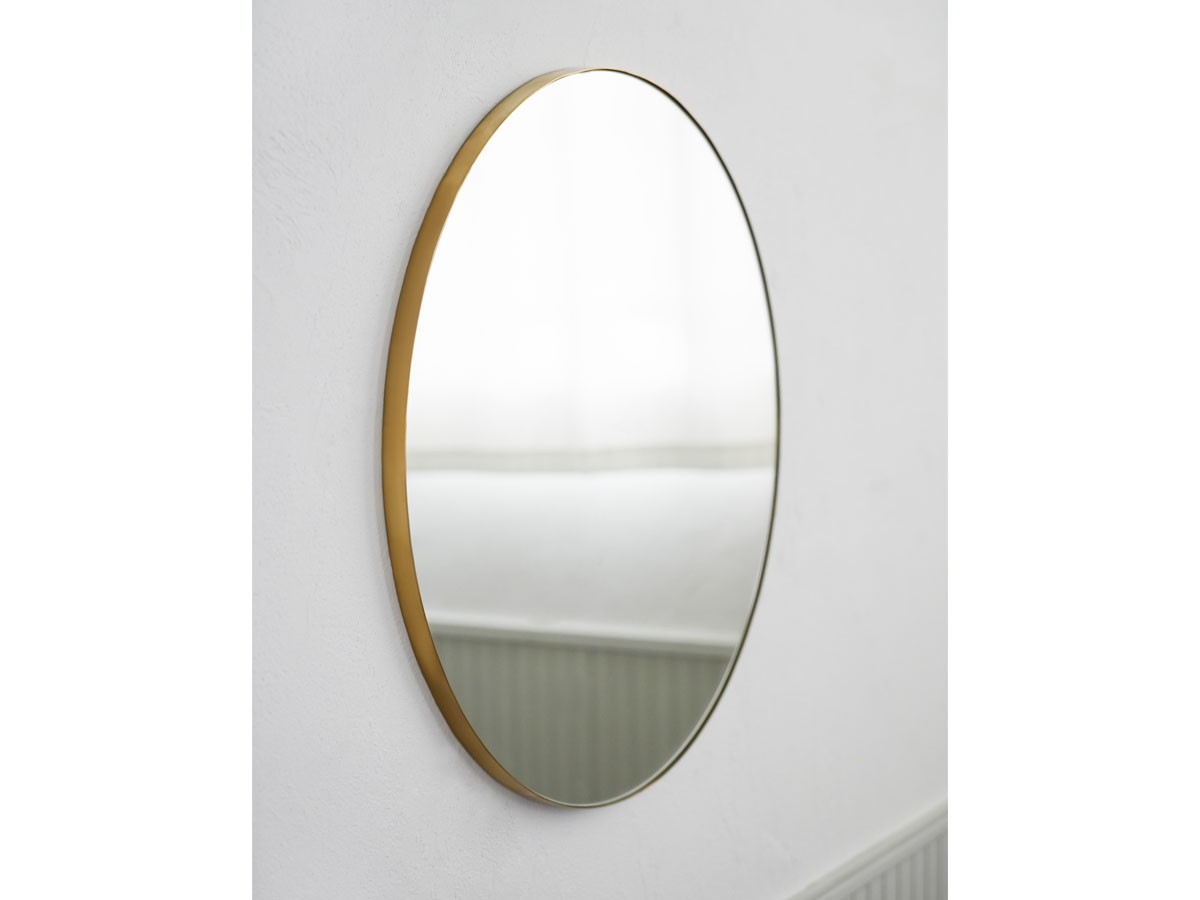 Brass Oval Mirror / ブラス オーバルミラー （ミラー・ドレッサー > 壁掛けミラー・壁掛け鏡） 12