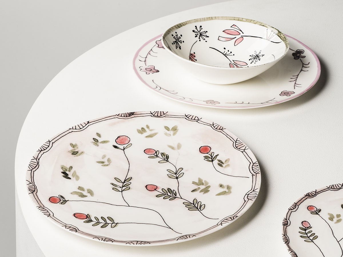 MIDNIGHT FLOWERS by MARNI
Starter Plate Mirtillo Nude / ミッドナイトフラワーズ バイ マルニ
スタータープレート  ミルティッロヌード 24cm （食器・テーブルウェア > 皿・プレート） 5